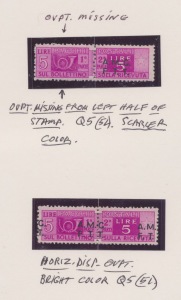 Trieste Stamps