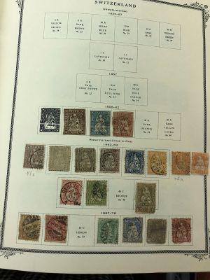 SWITZERLAND - LOVELY COLLECTION OF HUNDREDS TO 1990 - 422907