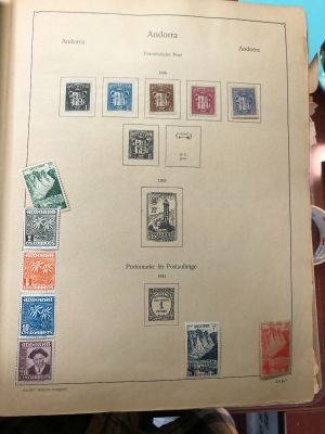 EUROPE - A to W TO LATE 1930S IN A VINTAGE KA-BE ALBUM – 423716