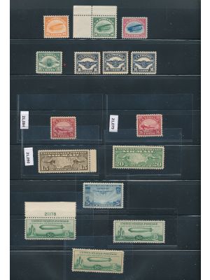 AIRMAILS – HIGH-GRADE NH SELECTION – 424096