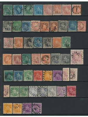 BARBADOS (13/59), MOSTLY COMPLETE VERY FINE - 424201
