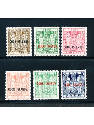 COOK ISLANDS (124A-126C, 192-194), VERY FINE, og - 424288