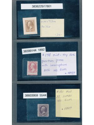 UNITED STATES – EXCEPTIONAL 19th CENTURY SELECTION – 424458