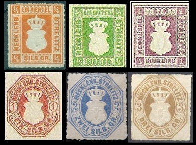Mecklenburg-Strelitz Stamps