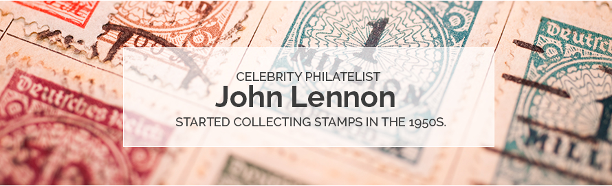 Famous Stamp Collector - John Lennon